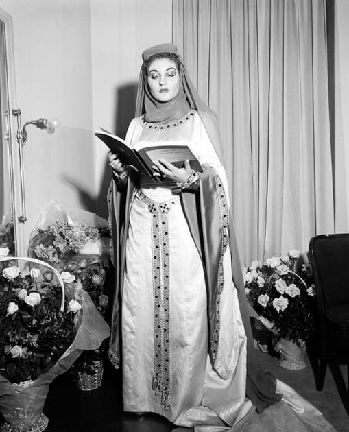 Dans le costume de Lady MacBeth, &agrave; La Scala de Milan