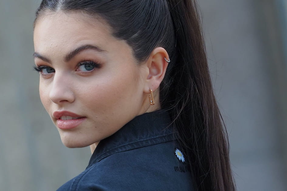 Le piercing &agrave; l'h&eacute;lix de Thylane Blondeau