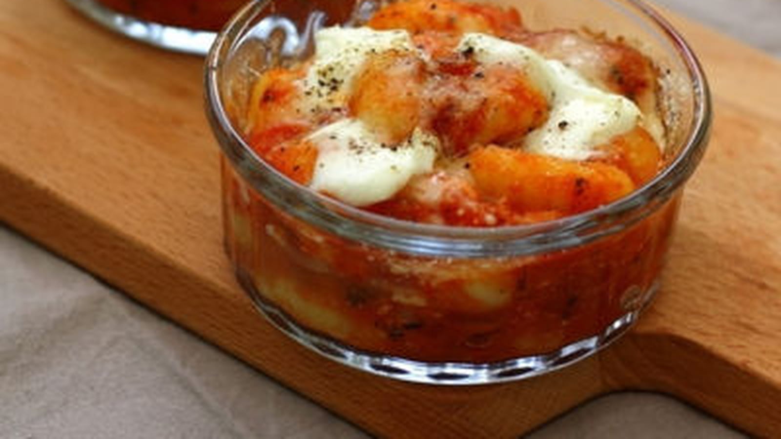 Gratin de gnocchi à l'italienne