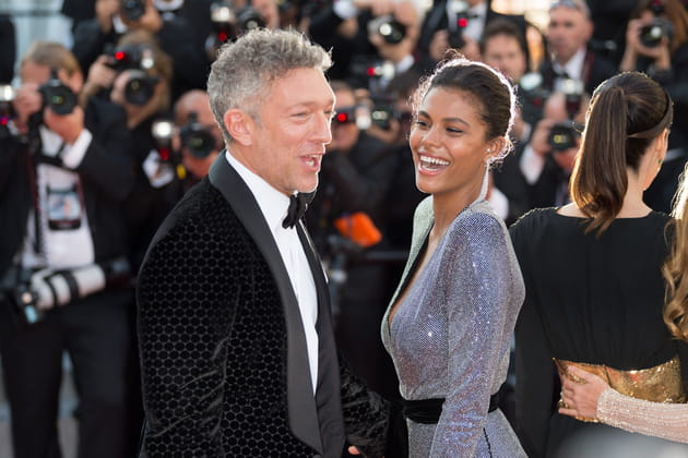 Vincent Cassel dévoré des yeux par Tina, Cannes, mai 2018