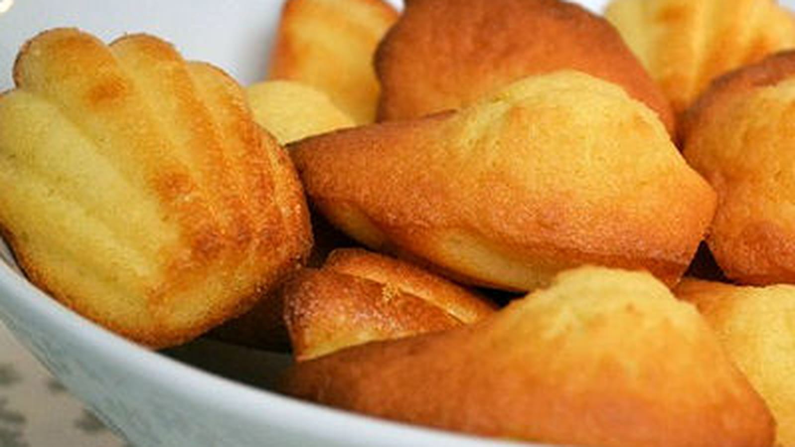 Madeleines à la vanille