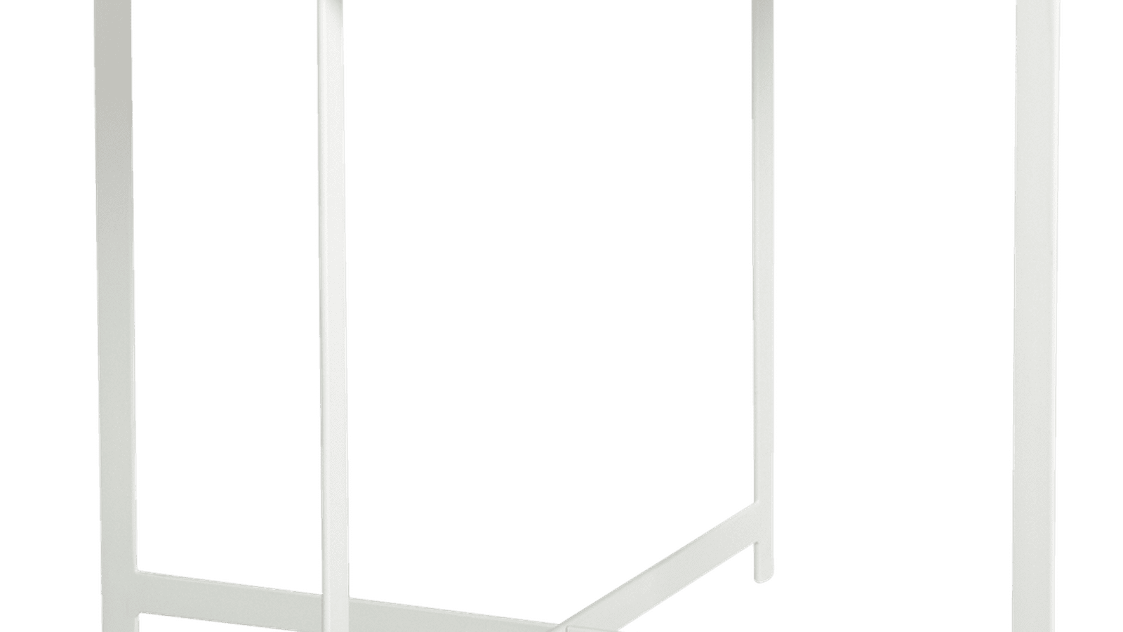 Table de jardin blanche 