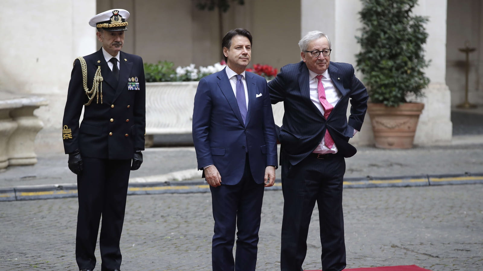 Jean-Claude Juncker, Giuseppe Conte