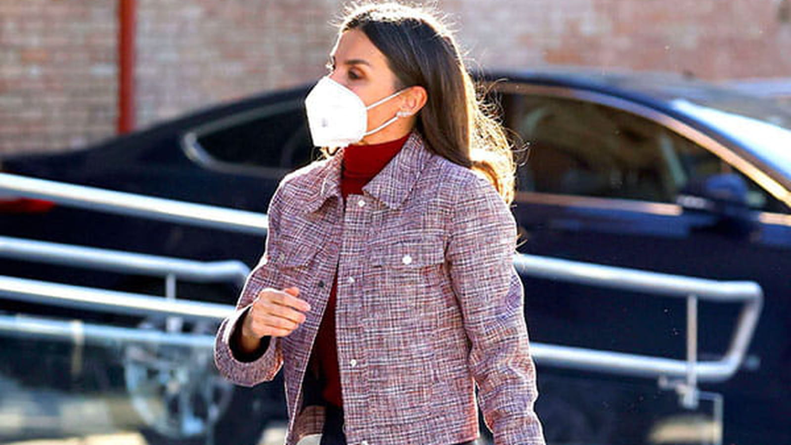 Letizia d'Espagne le 8 février 2022