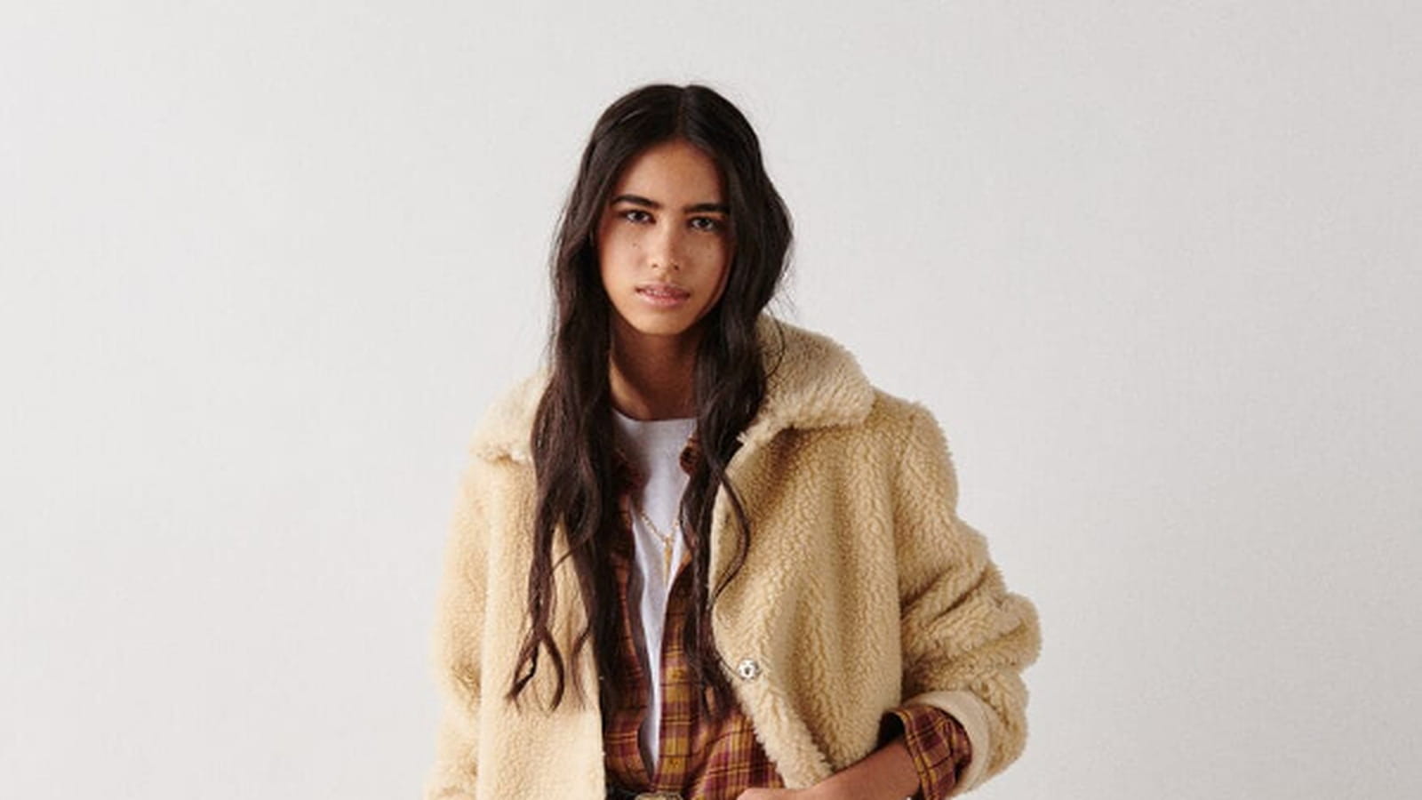 Manteau en fausse fourrure Ba&sh