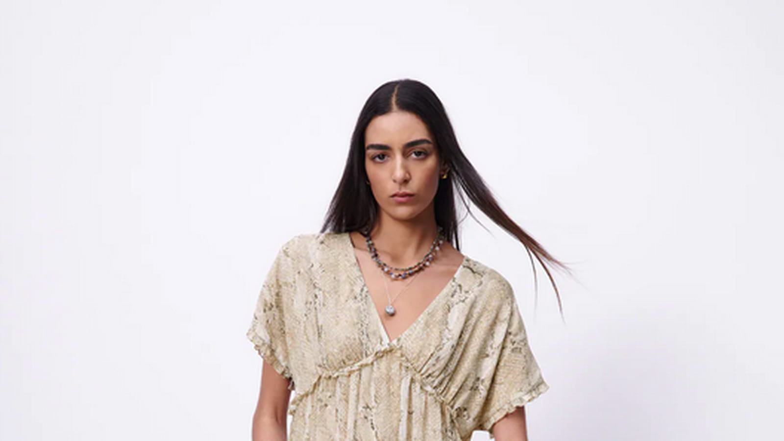 Robe imprimée fluide