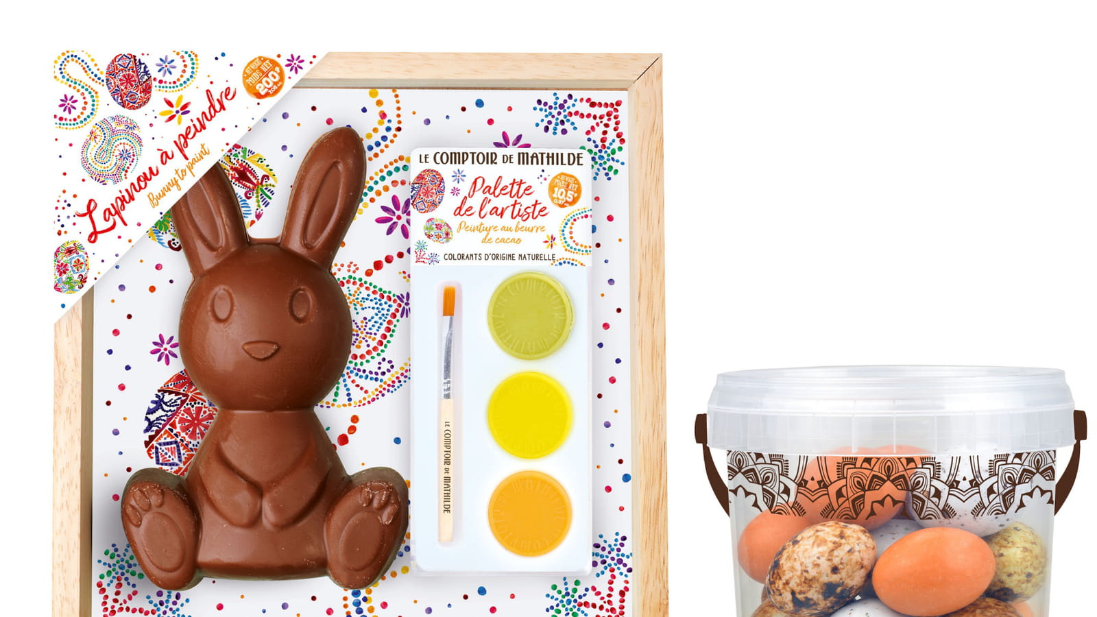 Les chocolats créatifs Le comptoir de Mathilde