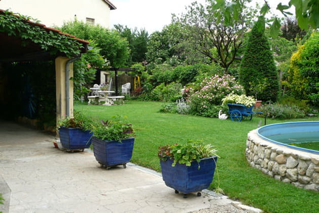 Le jardin bleu