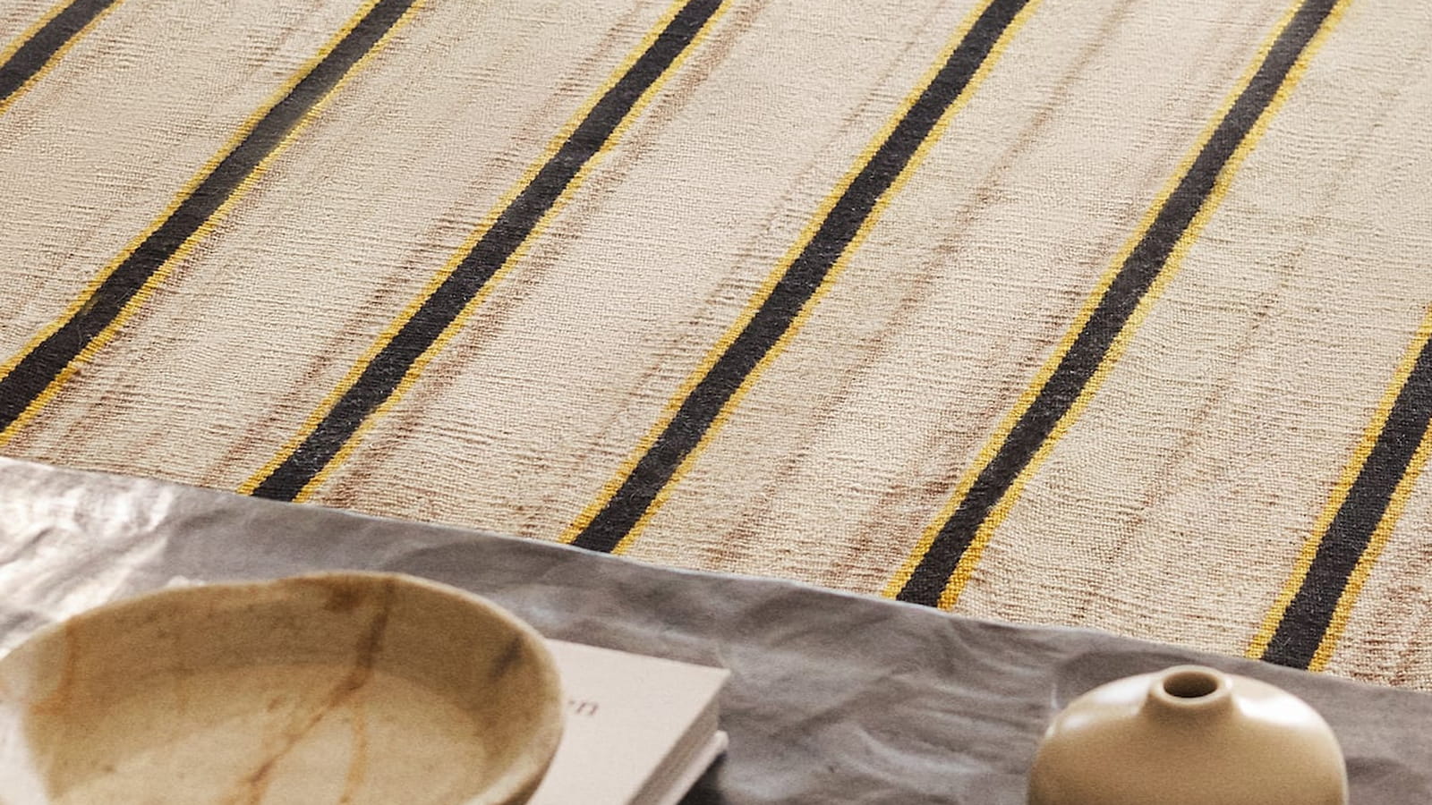 Tapis kilim à rayures