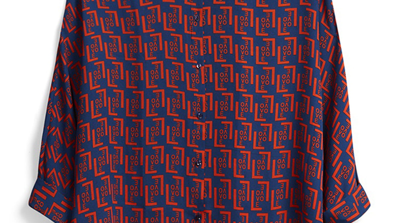 Chemise à motifs
