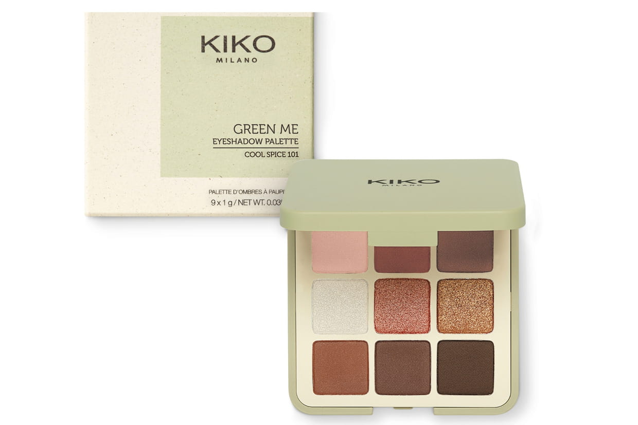 Eyeshadow palette Green Me Kiko