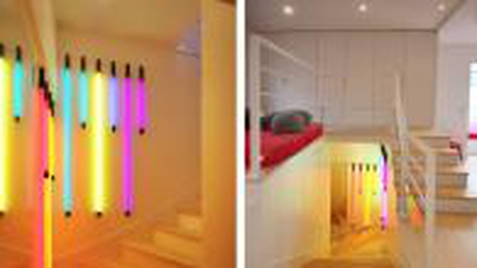 Entrée multicolore