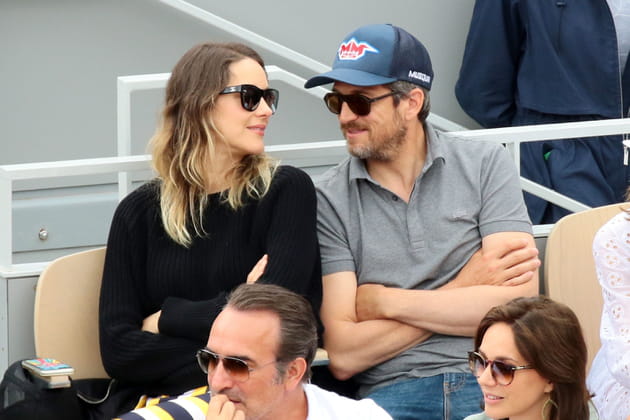 Marion Cotillard et Guillaume Canet, couple star des gradins...
