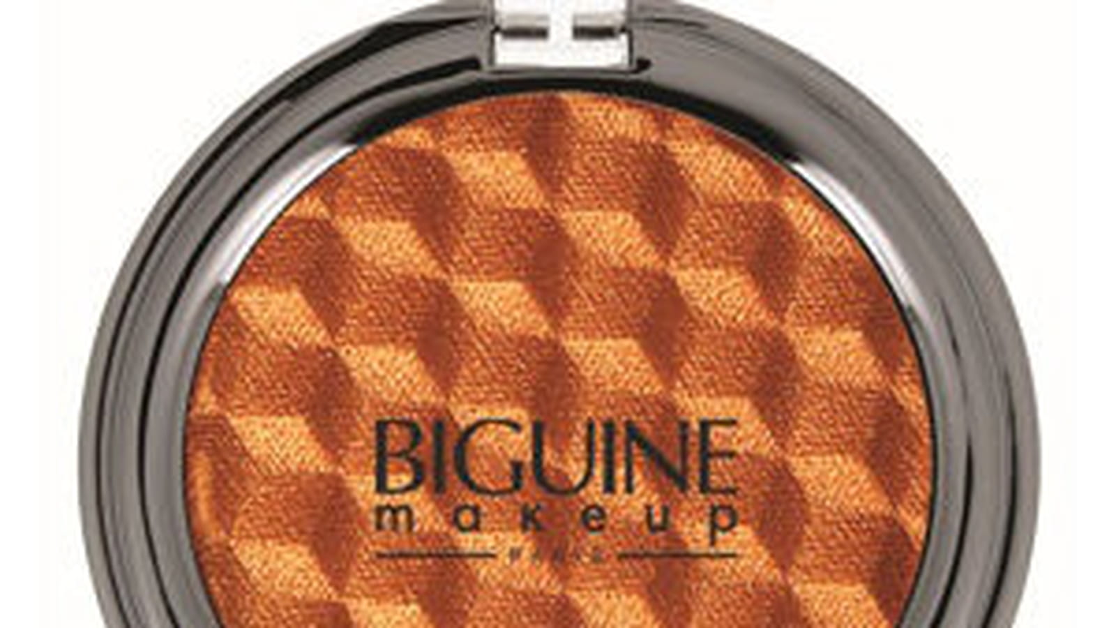 Ombres à paupières Multichrome, Ultra orange de Biguine make-up