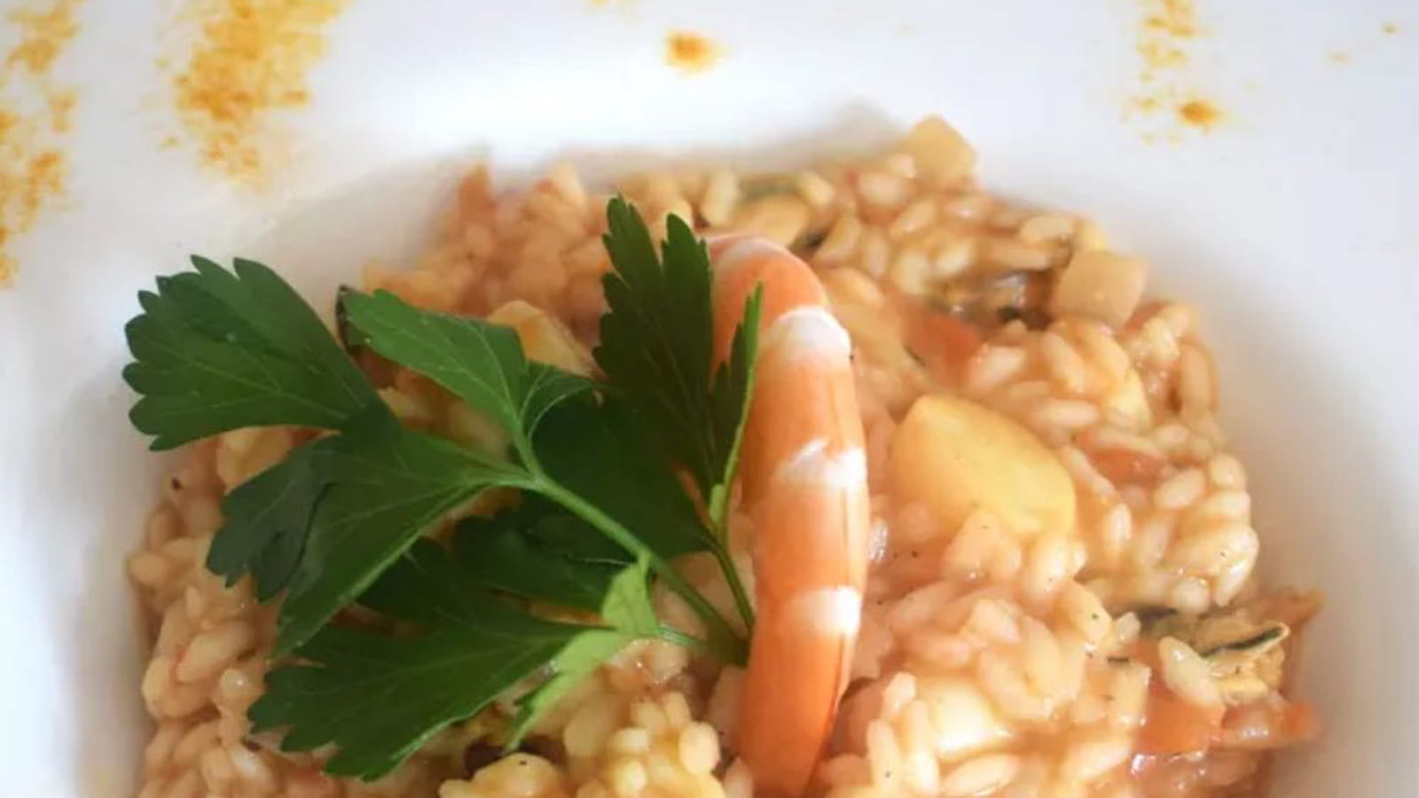 Risotto crémeux aux fruits de mer
