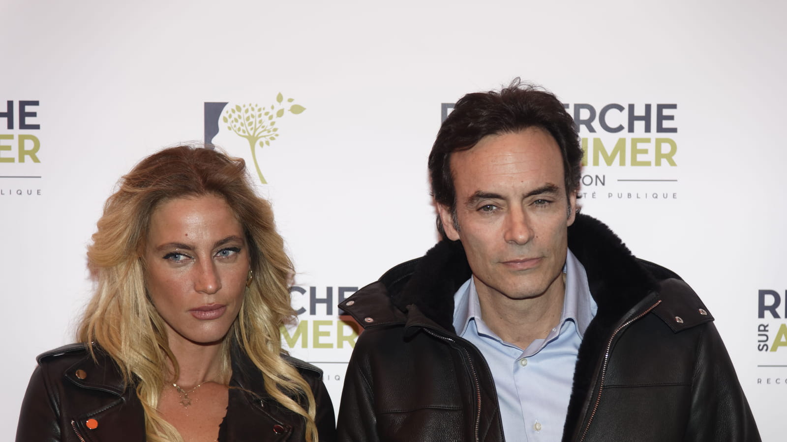  Anthony Delon et sa compagne 