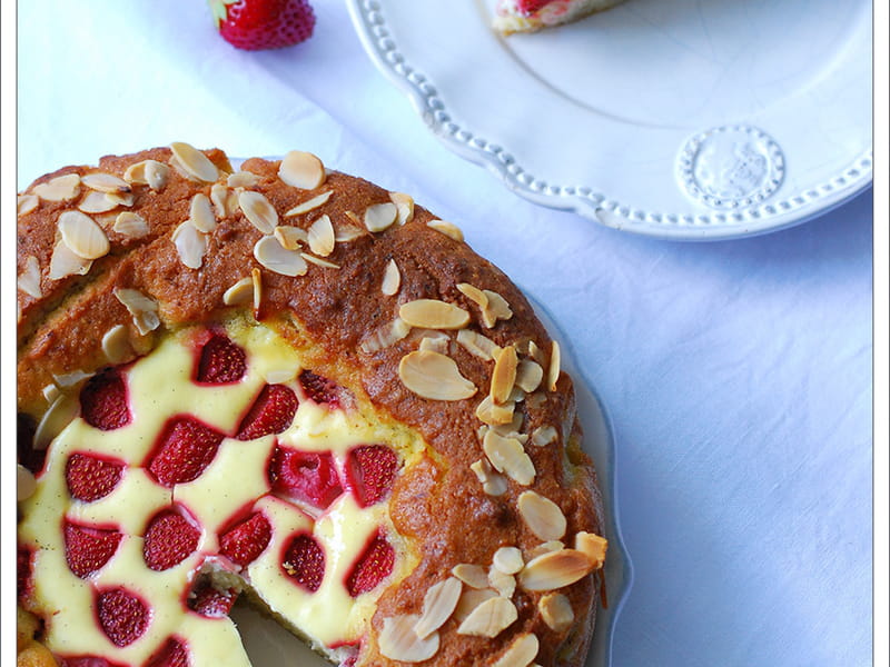 Amandier Facon Cheesecake Aux Fraises Sans Sucre
