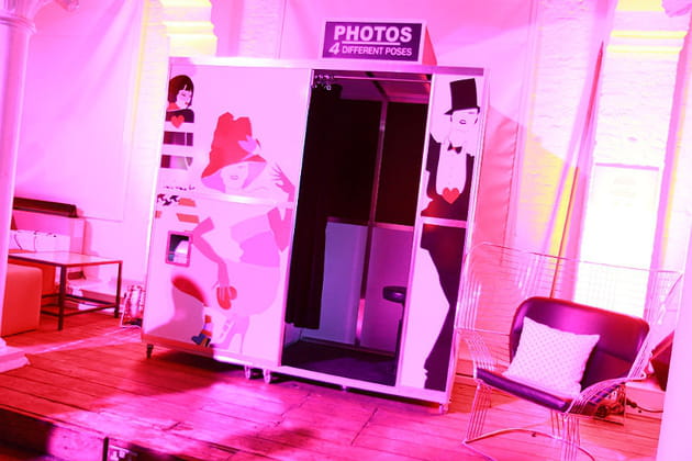 Une cabine photomaton