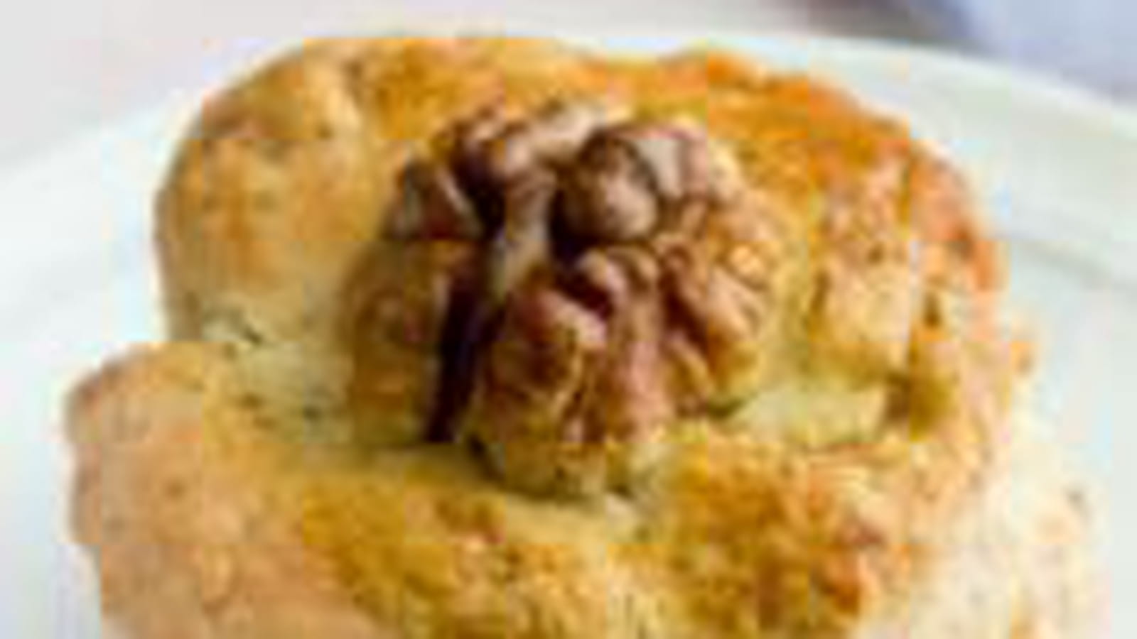 Scones au roquefort et noix