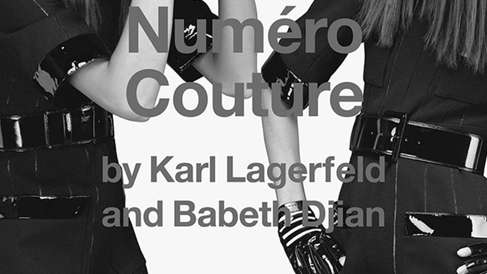 Le livre de photographies "Numéro Couture"
