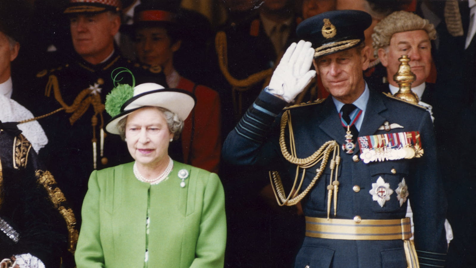 Elizabeth II et Philip 