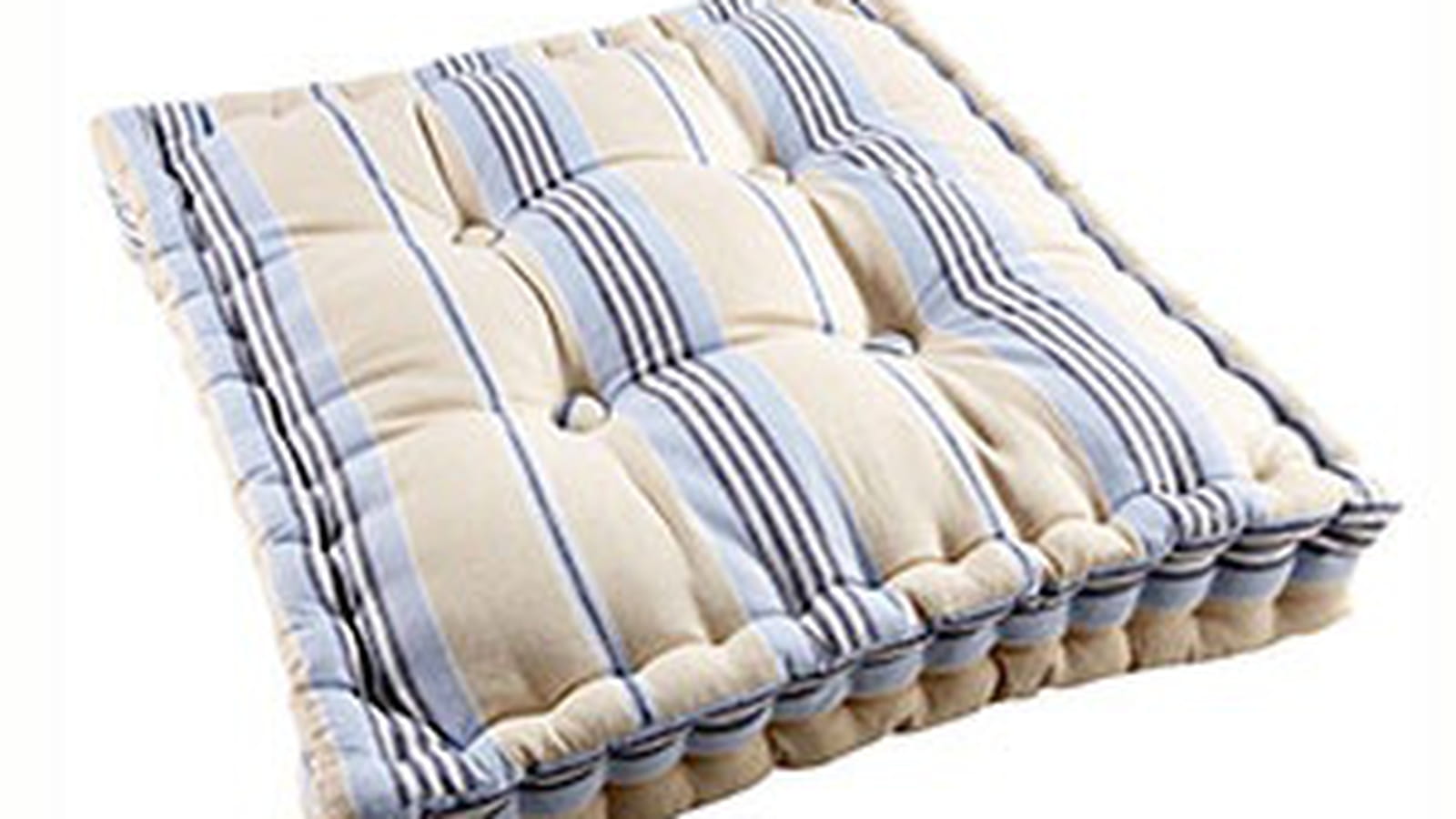 Coussin de sol rayé de Gifi