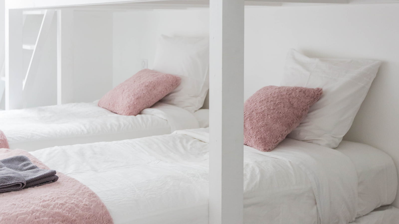 Blanc et pastel