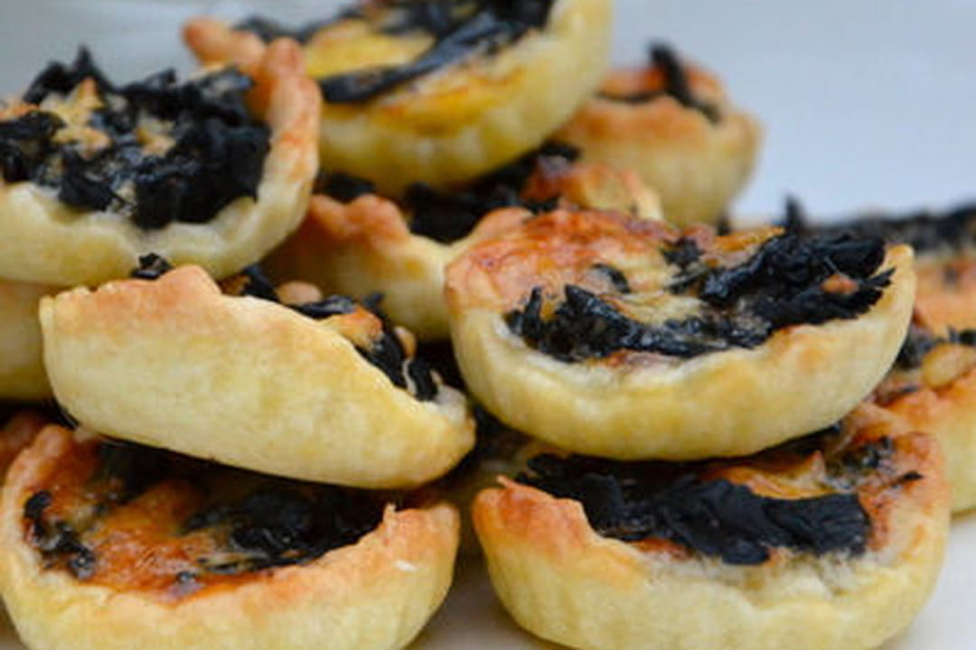 Mini tartelettes aux trompettes de la mort