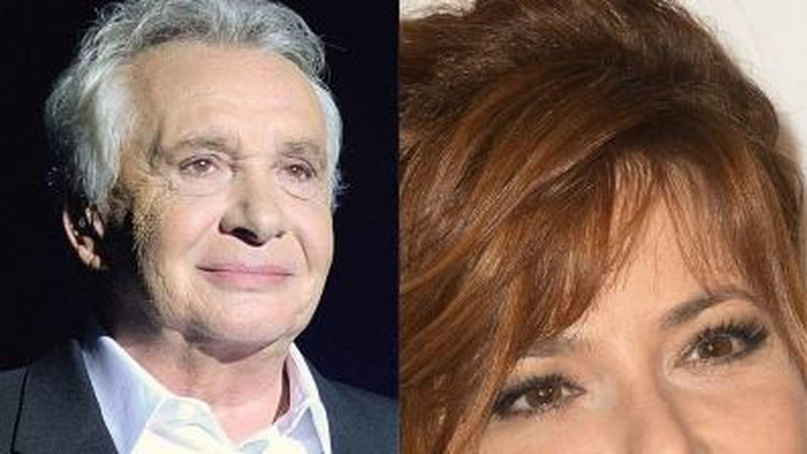Michel Sardou et Mylène Farmer