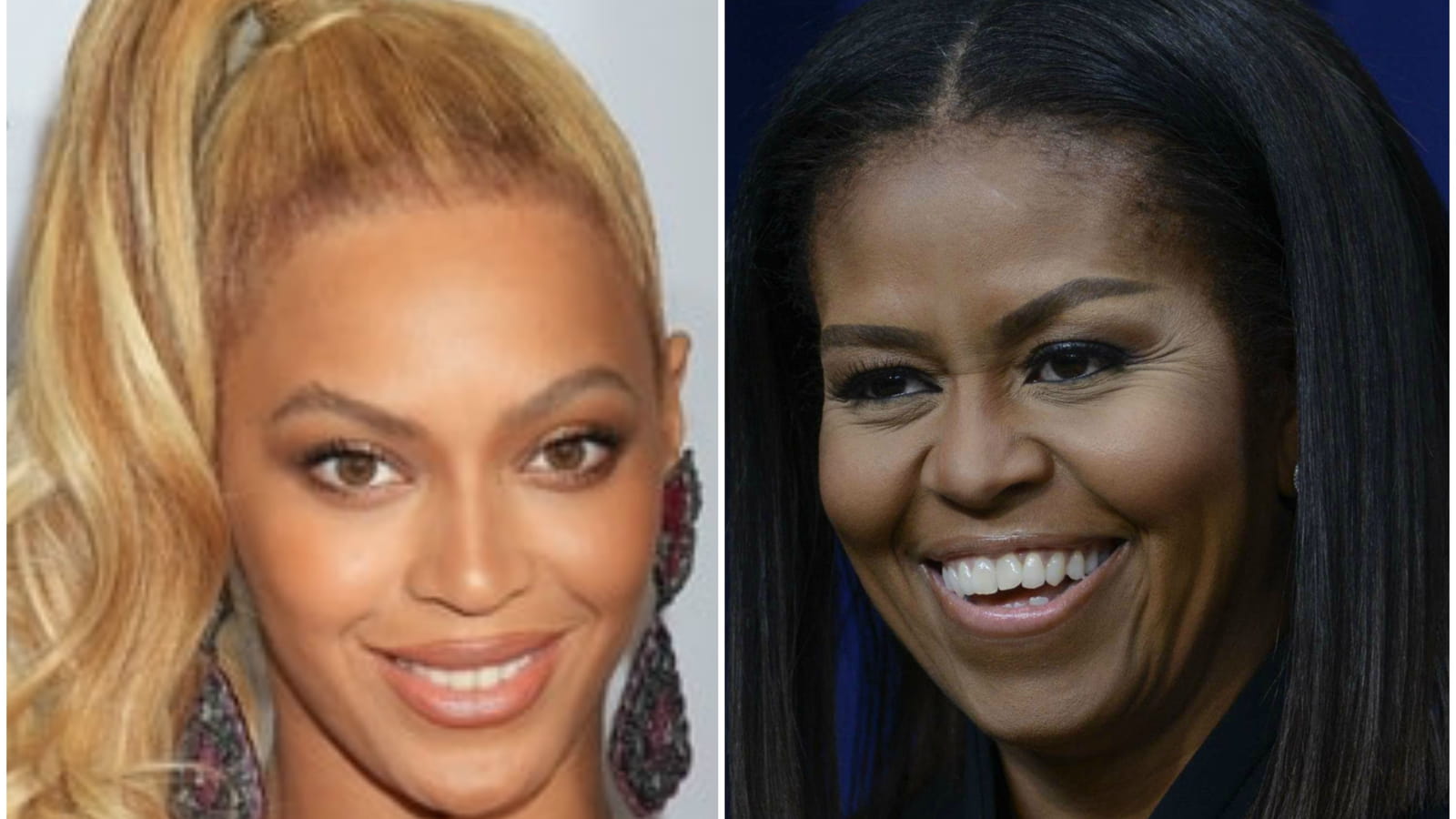 Beyoncé et Michelle Obama 
