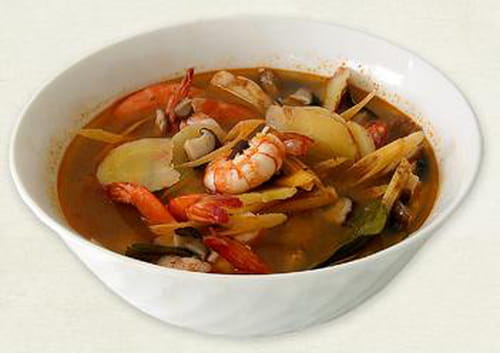 Soupe Tom Yum thaïlandaise
