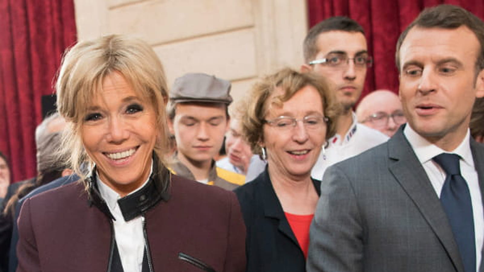 Brigitte Macron le 12 janvier 2018