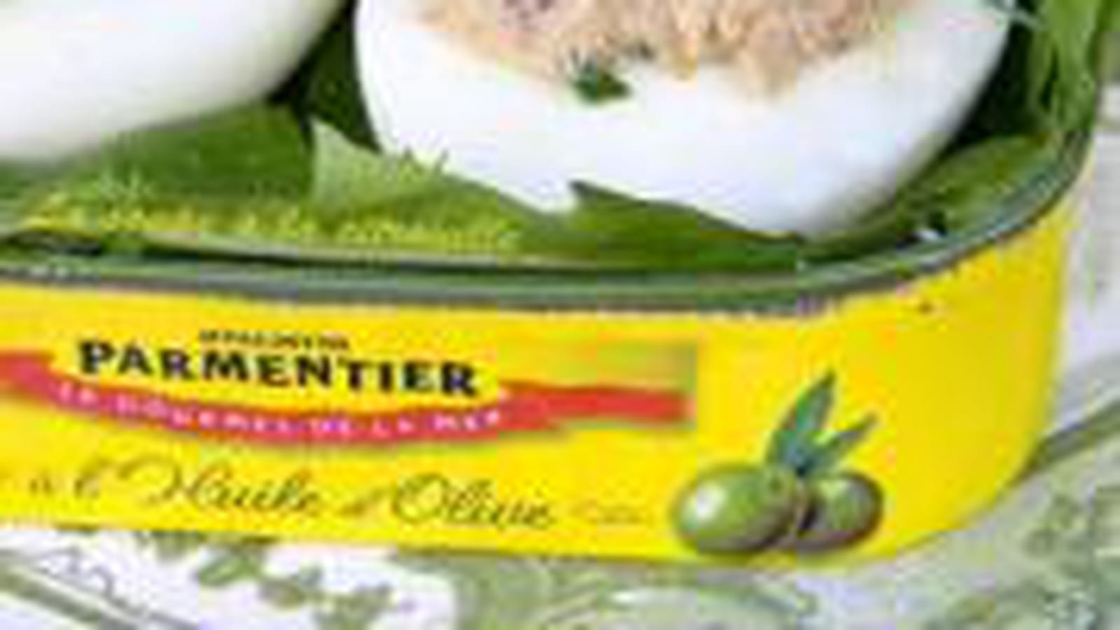 Oeufs durs farcis aux sardines