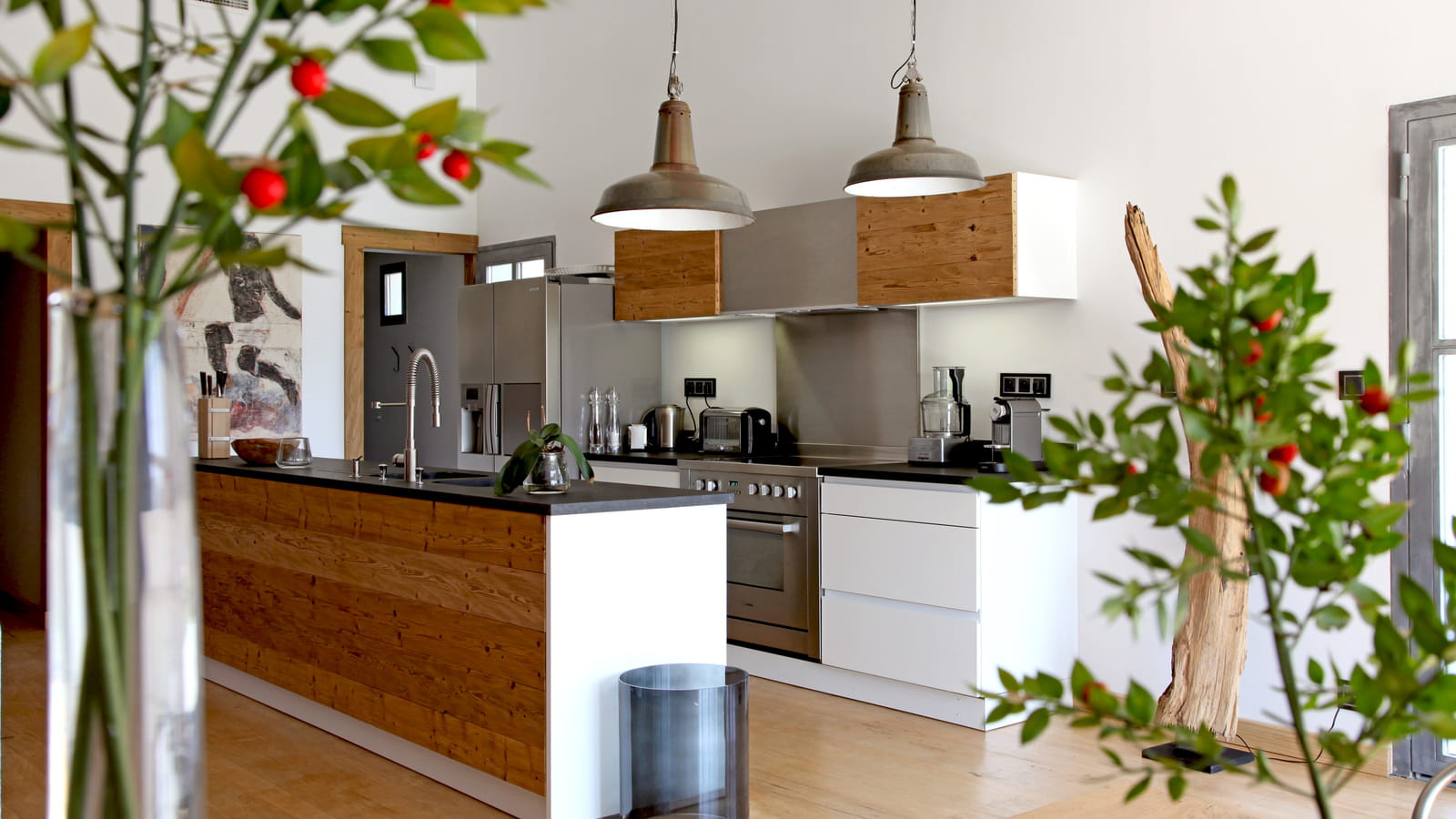 Cuisine industrielle chic