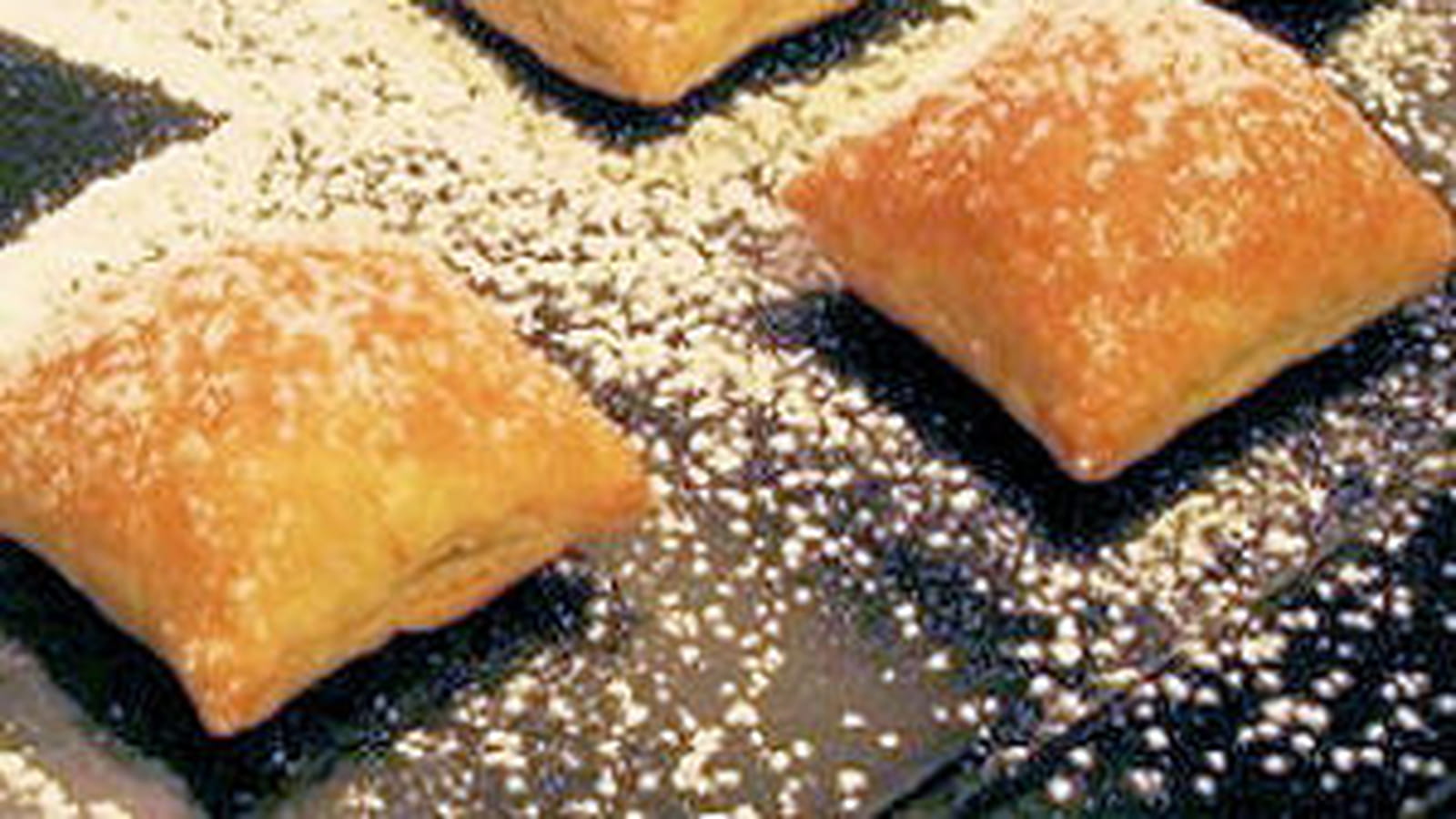 Raviolis au chocolat fondant