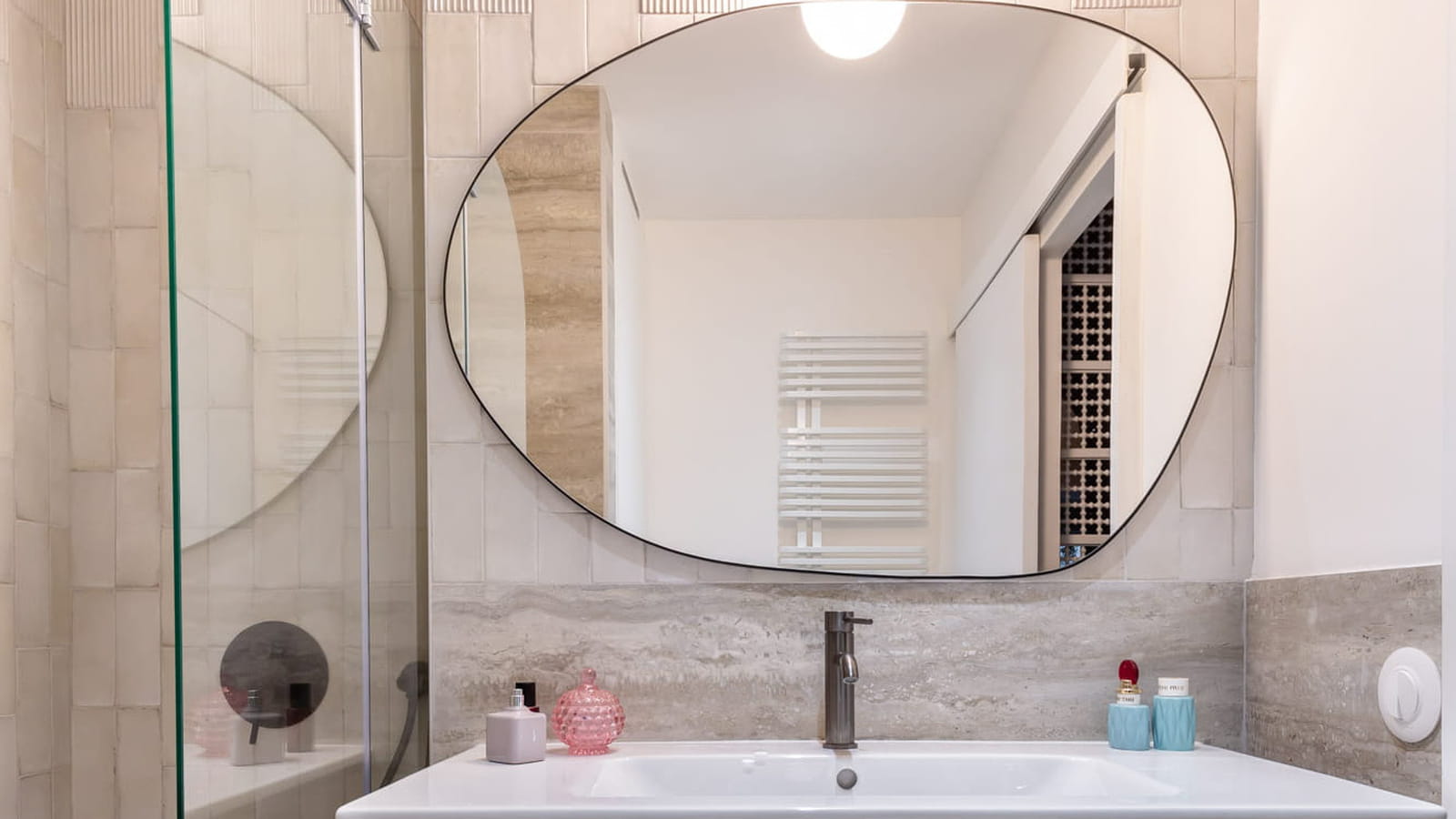 Salle de bains après