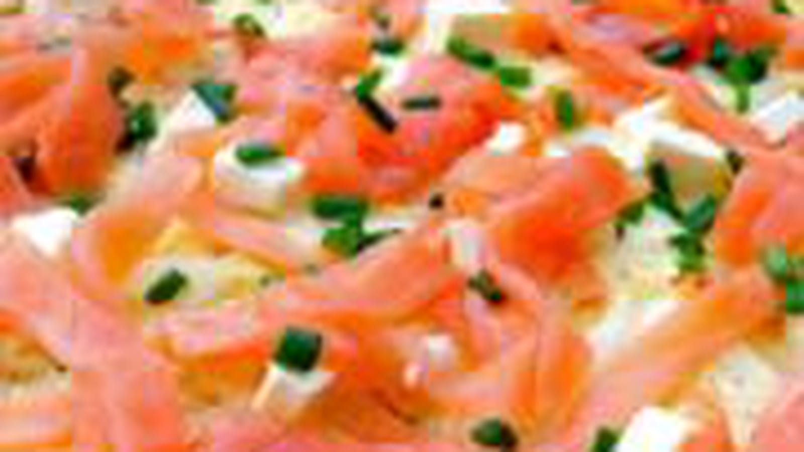 Tarte feta saumon fumé