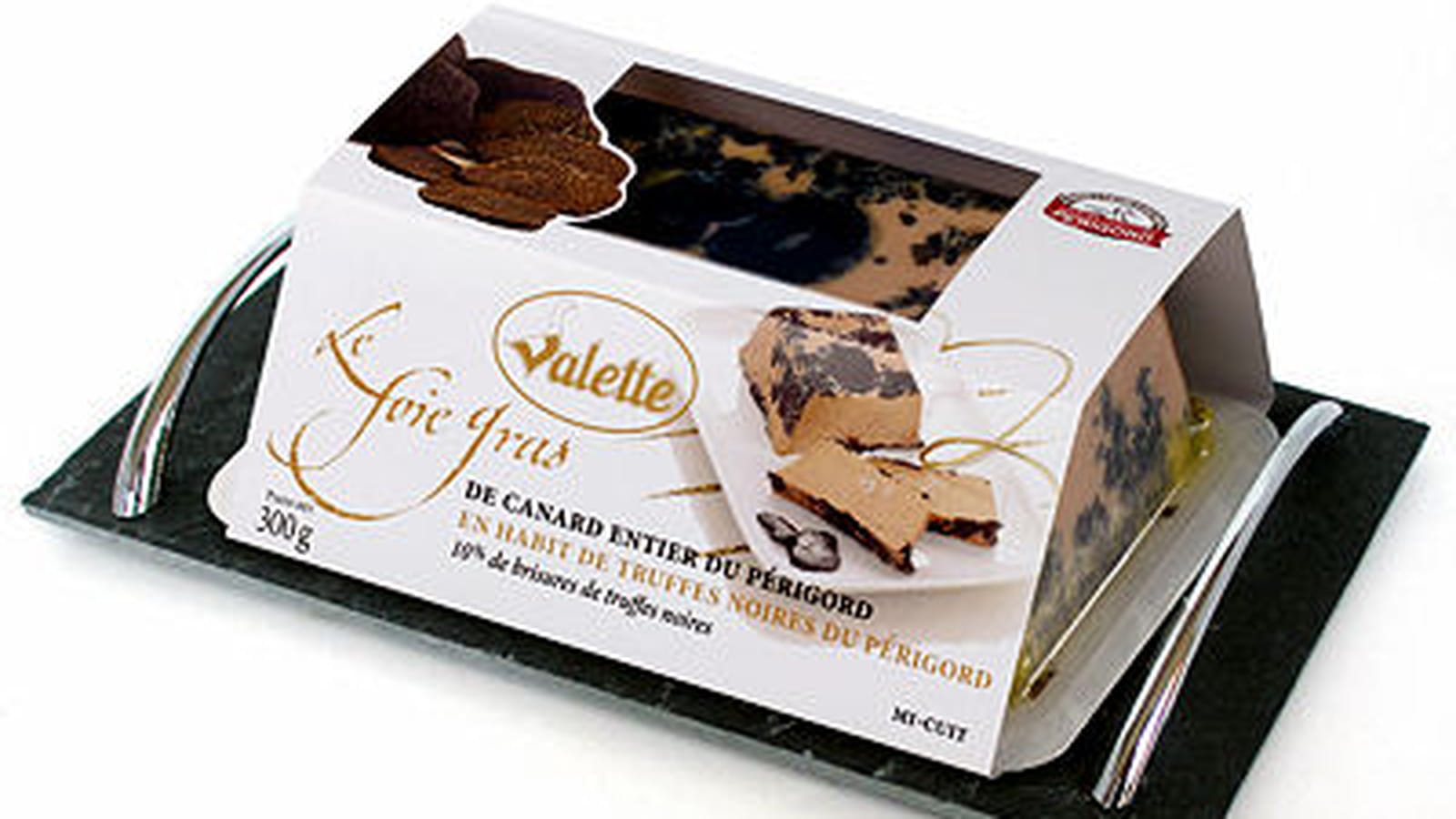 Foie gras en habit de truffes Valette 