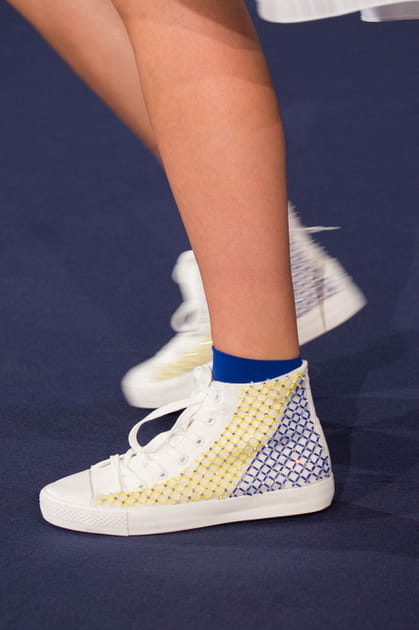 Les baskets montantes du d&eacute;fil&eacute; Alexis Mabille