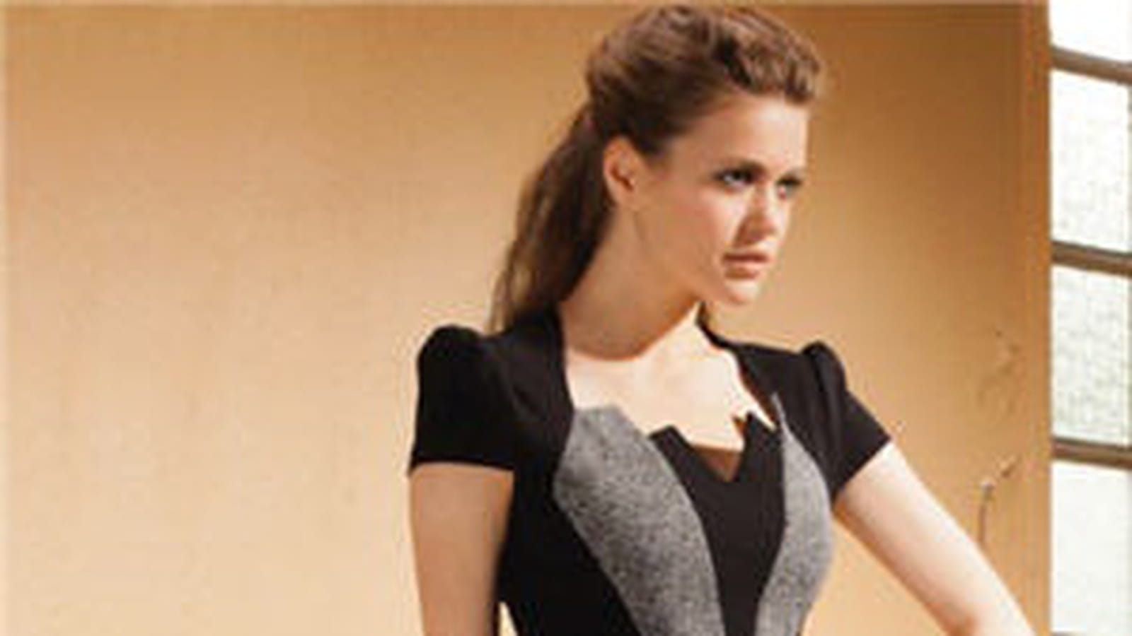 Robe bicolore de Jus D'Orange