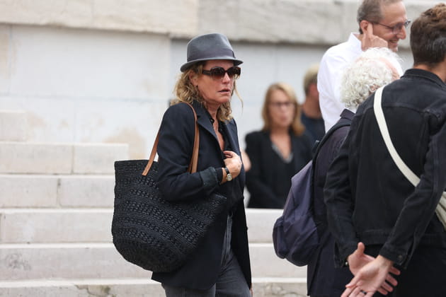 Cendrine Dominguez vue aux obsèques de son ex-collègue Patrice Laffont