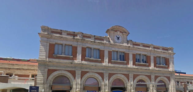 gare perpignan google street view