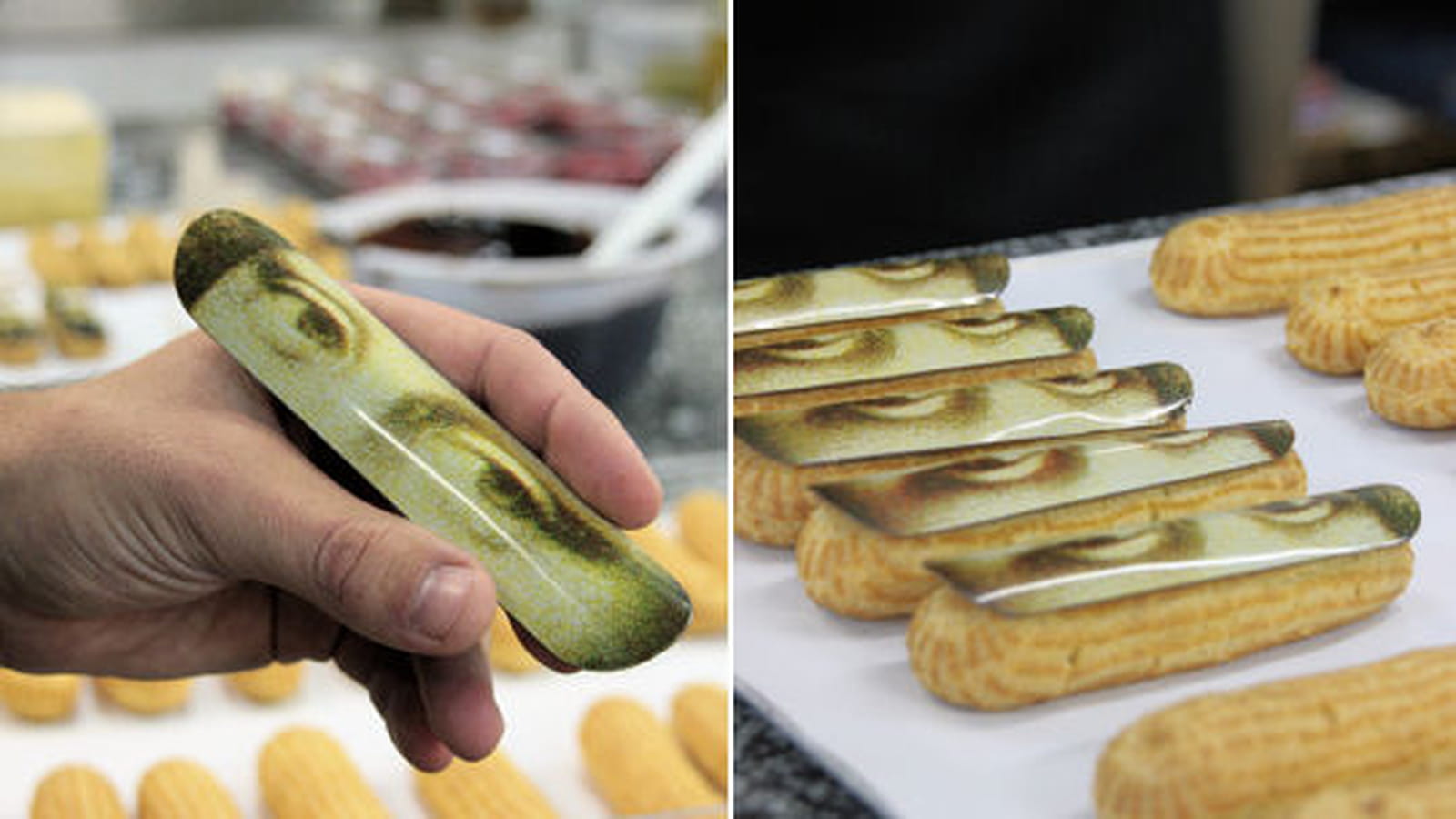 Les éclairs Joconde