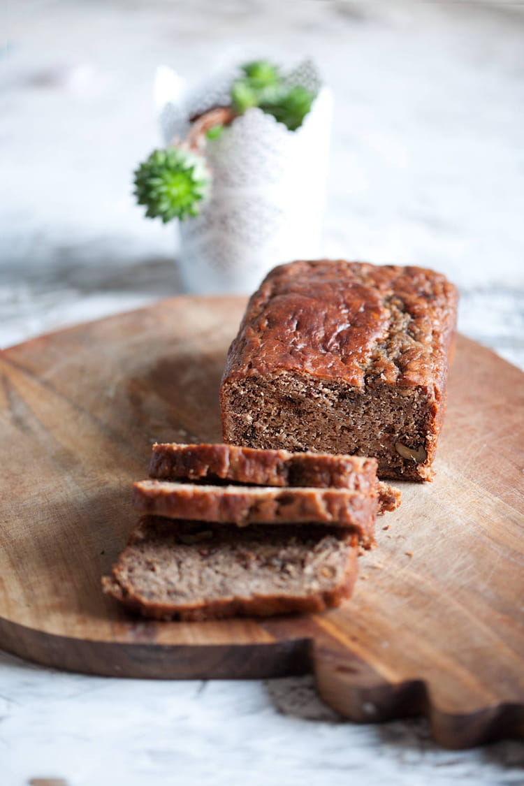 Banana bread moelleux et vegan