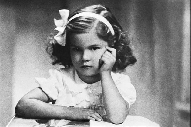 Sylvie Vartan, lorsqu'elle était enfant