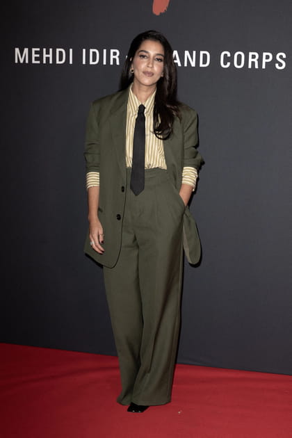 Leïla Bekhti soutient son mari Tahar Rahim à l'avant-première de "Monsieur Aznavour"