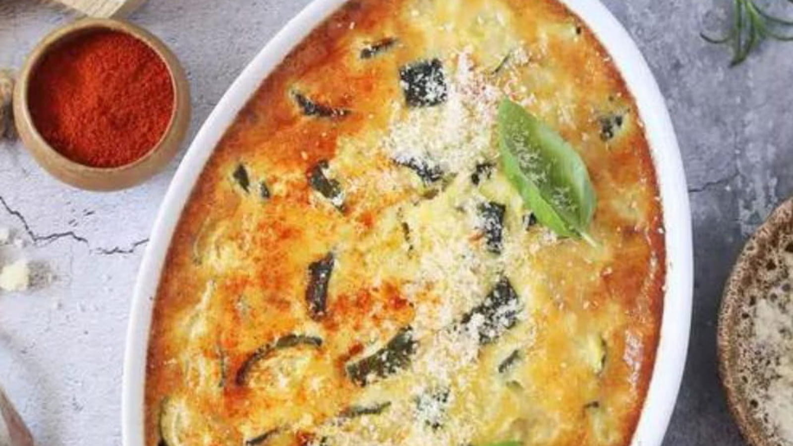 Gratin de courgettes au Monsieur Cuisine