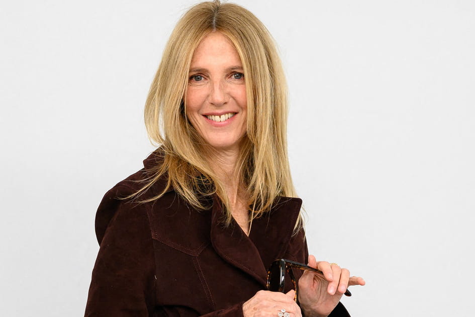 Sandrine Kiberlain, sublime avec ses cheveux lisses