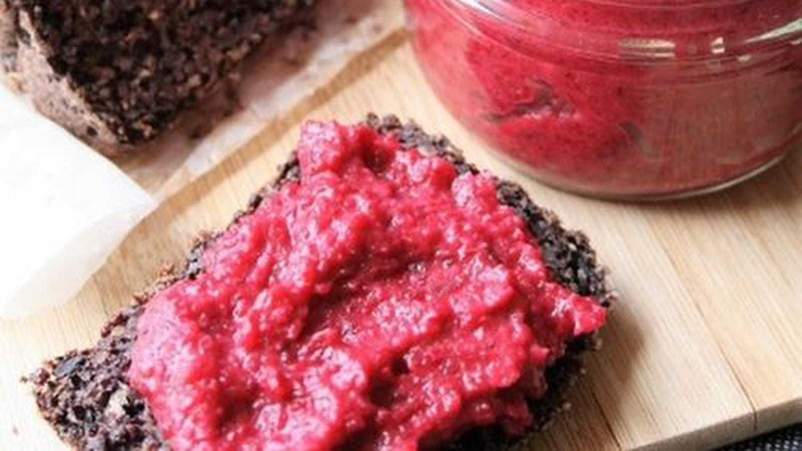 Tartinade de betterave sans gluten sans oeuf