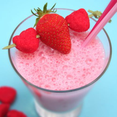 Smoothie fraise tagada amande